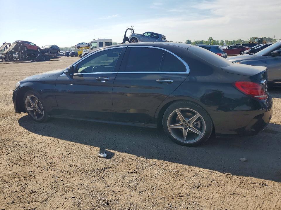 2018 Mercedes-benz C class VIN 55SWF4KB6JU273217 COPART salvage auction — FRONT END, ON - PERMIT NO BRAND - UNFIT, sold $1,400 on 2026-07-28 (photo 3)