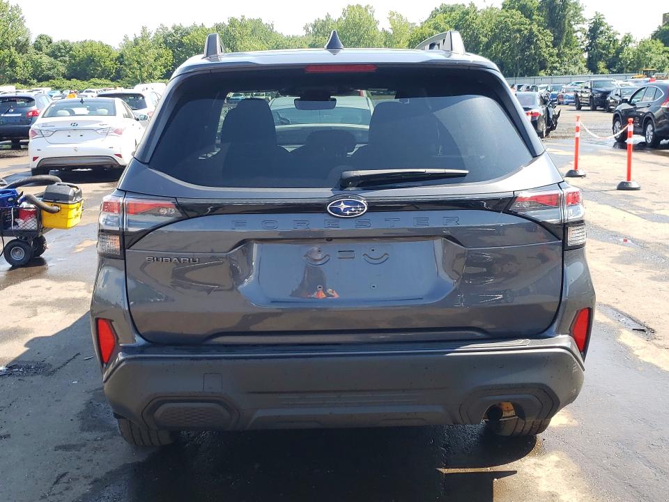 2025 Subaru Forester VIN JF2SLDDC0SH529238 COPART salvage auction — FRONT END, Ct - Cert Of Title-Salvage, sold $10,300 on 2026-07-31 (photo 6)