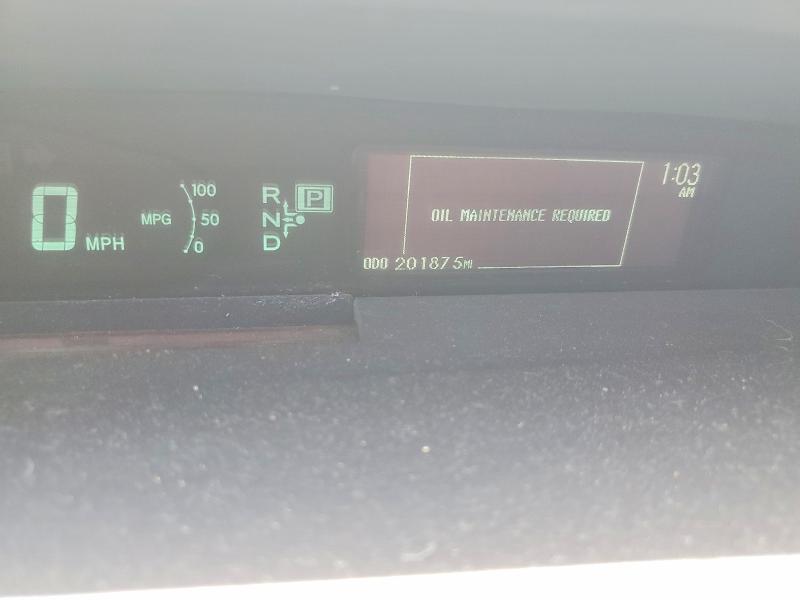 2010 Toyota Prius VIN JTDKN3DU7A0228152 COPART salvage auction — MECHANICAL, CA - DIS/DLR/EXP ONLY CLEAN TITLE, sold $1,850 on 2026-07-20 (photo 9)