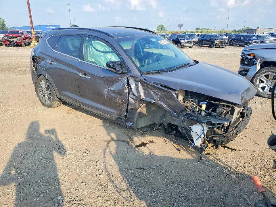 2021 Hyundai Tucson VIN KM8J3CAL6MU352922 COPART salvage auction — FRONT END, Mi - Scrap Certificate Of Title, sold $2,650 on 2026-07-31 (photo 4)