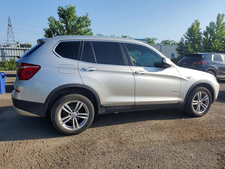 2013 BMW X3 VIN 5UXWX9C56D0A09486 COPART salvage auction — FRONT END, On - Permit Salvage, sold $150 on 2026-07-21 (photo 3)