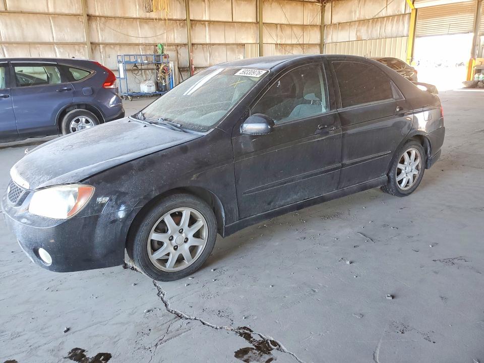 2006 Kia Spectra VIN KNAFE122165208249 COPART salvage auction — MINOR DENT/SCRATCHES, AZ - CERTIFICATE OF TITLE, sold $225 on 2026-07-13 (photo 1)