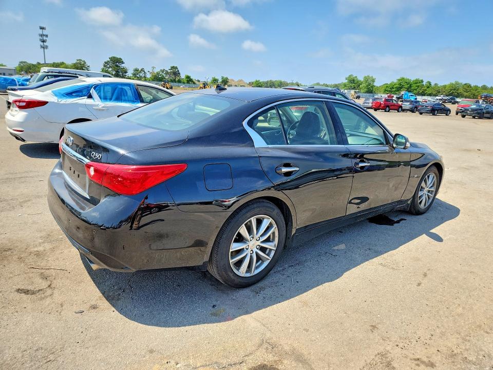 2017 Infiniti Q50 VIN JN1EV7AR4HM835538 COPART salvage auction — FRONT END, NY - CERTIFICATE OF TITLE, sold $2,600 on 2026-07-16 (photo 3)