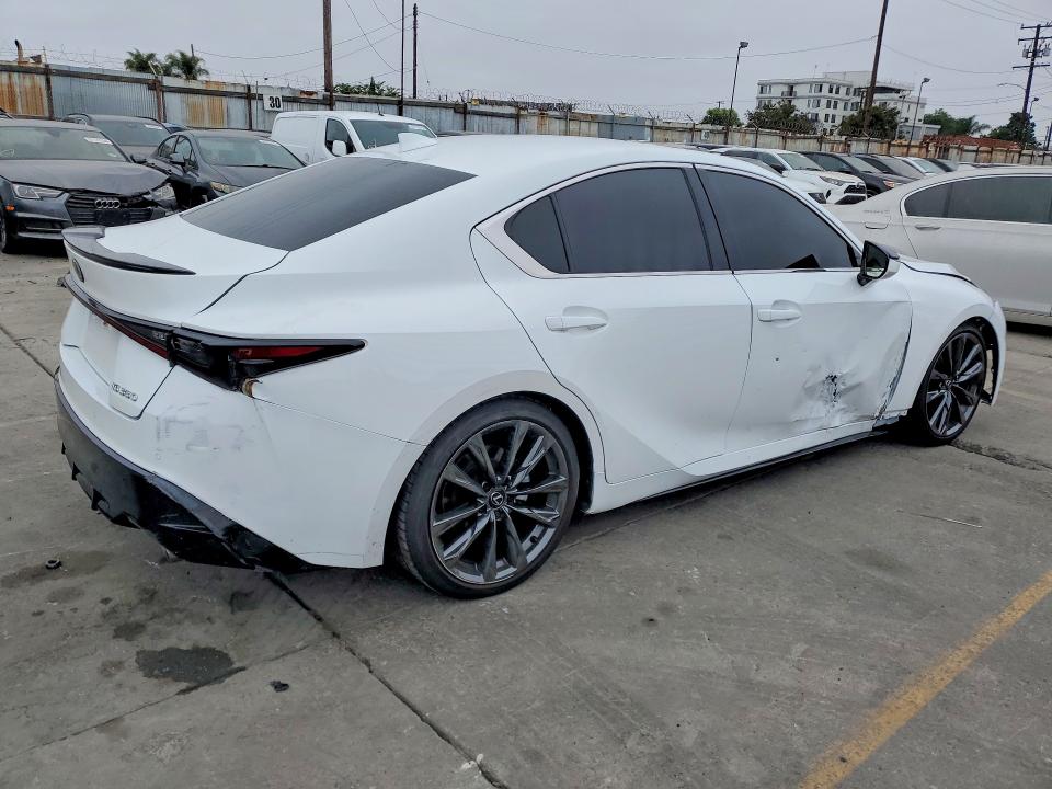 2024 Lexus Is VIN JTHGZ1B21R5079749 COPART salvage auction — FRONT END, Ca - Salvage Certificate (P), sold $13,400 on 2026-07-29 (photo 3)
