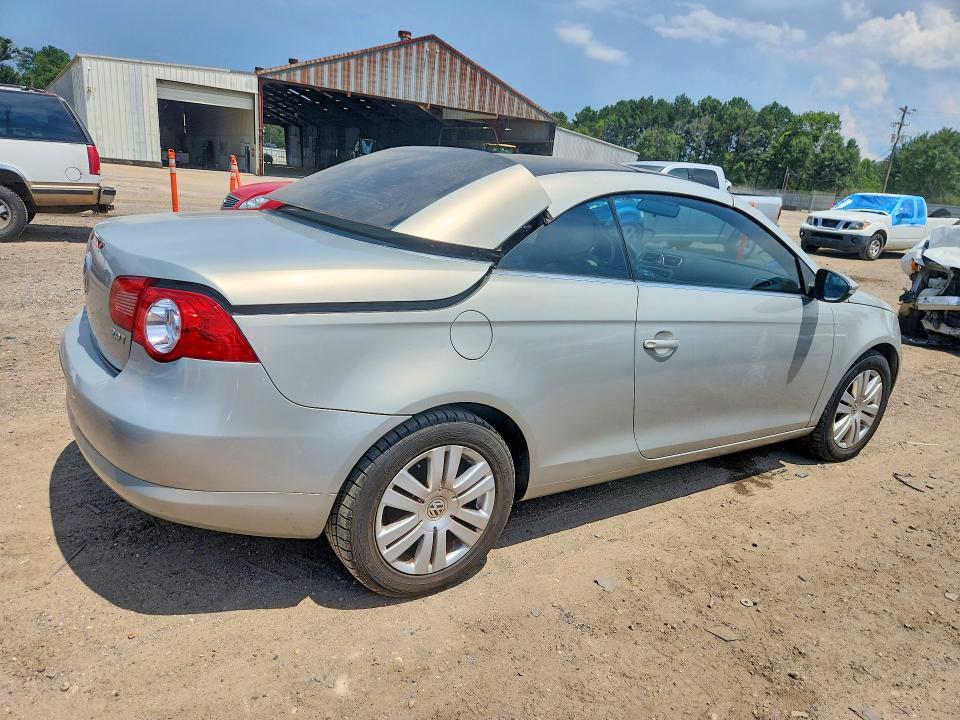 2009 Volkswagen Eos VIN WVWBA71F99V014366 COPART salvage auction — ROOF, LA - CERTIFICATE OF TITLE, sold $750 on 2026-07-10 (photo 3)