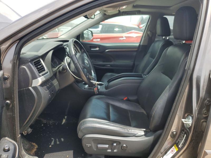 2014 Toyota Highlander VIN 5TDDKRFH6ES017662 COPART salvage auction — FRONT END, Mt - Certificate Of Title (P), sold $750 on 2026-07-28 (photo 7)