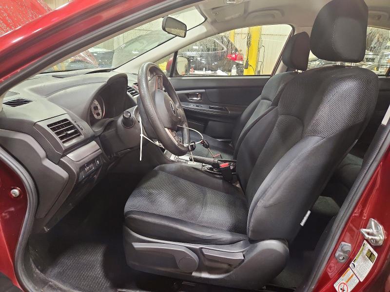 2014 Subaru Impreza VIN JF1GJAC6XEH024483 COPART salvage auction — REAR END, Pa - Certificate Of Salvage, sold $1,300 on 2026-07-17 (photo 7)