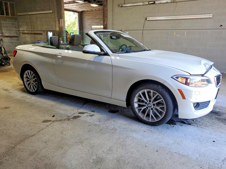 2015 BMW 2er VIN WBA1K7C53FV235497 COPART salvage auction — FRONT END, NY - MV-907A SALVAGE CERTIFICATE, sold $1,800 on 2026-07-27 (photo 4)
