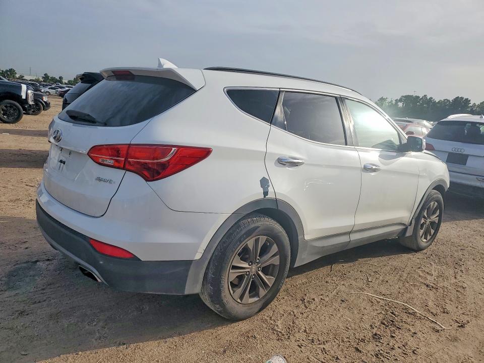 2015 Hyundai Santa fe VIN 5XYZU3LBXFG298151 COPART salvage auction — FRONT END, Tx - Salvage Vehicle Title, sold $2,800 on 2026-07-21 (photo 3)