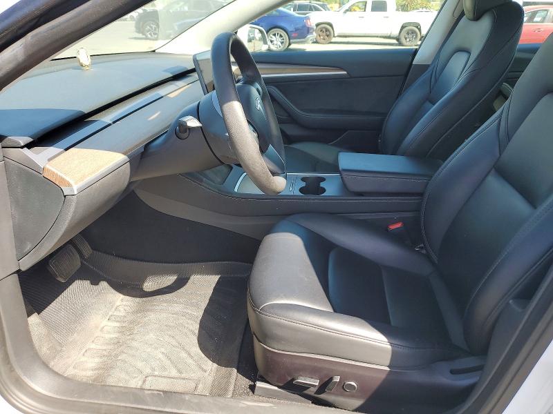 2023 Tesla VIN 5YJ3E1EA3PF513051 COPART salvage auction — FRONT END, Ca - Salvage Certificate, sold $10,500 on 2026-07-17 (photo 7)