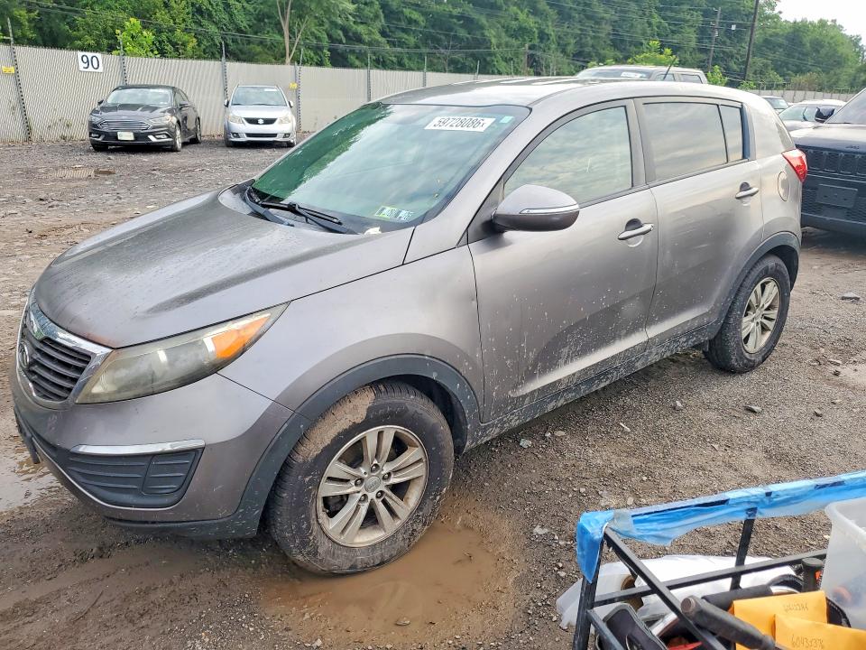 2011 Kia Sportage VIN KNDPB3A28B7012949 COPART salvage auction — NORMAL WEAR, Pa - Cert Of Title, sold $1,450 on 2026-07-28 (photo 1)