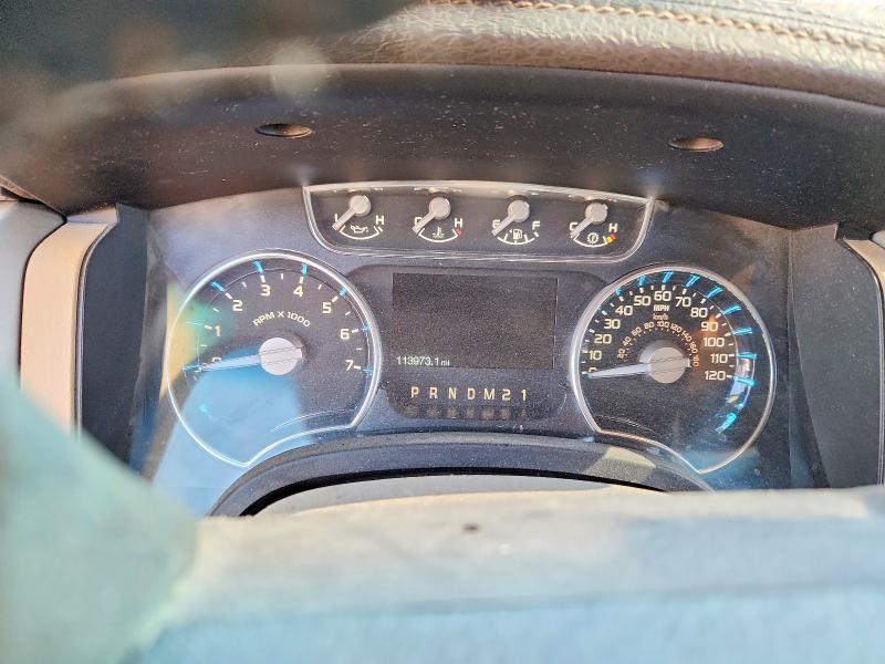 2012 Ford F-150 VIN 1FTFW1CF9CFC34153 COPART salvage auction — REAR END, Nm - Cert Of Title-Salvage, sold $250 on 2026-07-23 (photo 9)