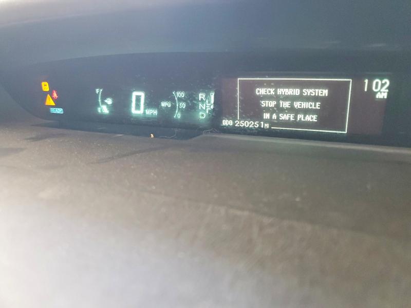 2013 Toyota Prius VIN JTDKN3DU1D5543181 COPART salvage auction — MINOR DENT/SCRATCHES, Nm - Certificate Of Title, sold $1,500 on 2026-07-31 (photo 9)