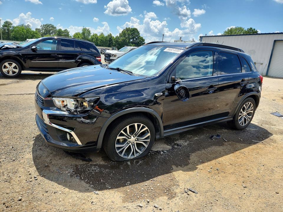 2016 Mitsubishi Outlander VIN JA4AP4AW1GZ029257 COPART salvage auction — SIDE, La - Cert Of Title-Salvage, sold $1,550 on 2026-07-16 (photo 1)