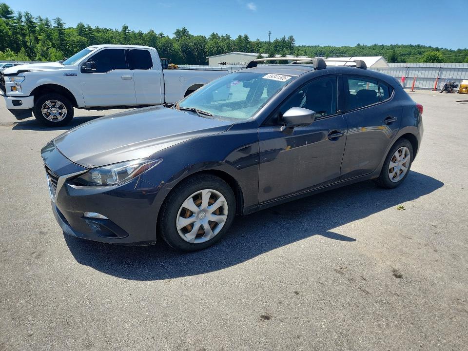 2014 Mazda 3 VIN JM1BM1K78E1171495 COPART salvage auction — NORMAL WEAR, Me - Cert Of Title-Rebuilt Vehicle, sold $425 on 2026-07-15 (photo 1)