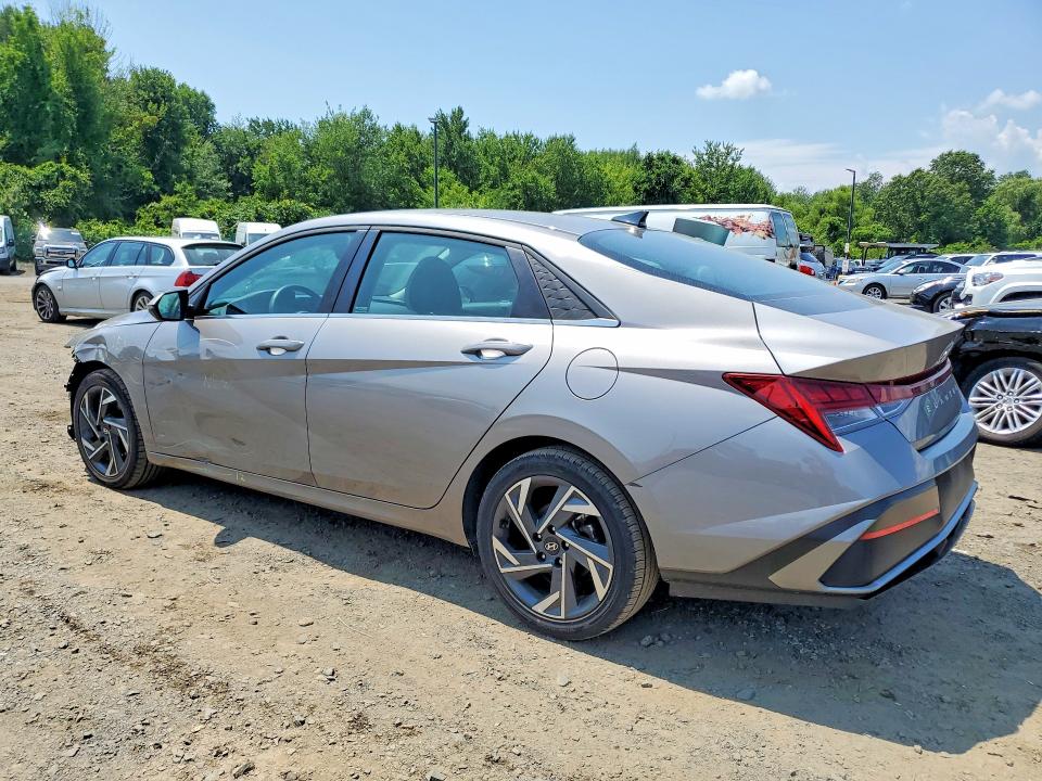 2025 Hyundai Elantra VIN KMHLP4DG4SU027071 COPART salvage auction — FRONT END, CT - CERTIFICATE OF TITLE, sold $10,300 on 2026-07-22 (photo 2)