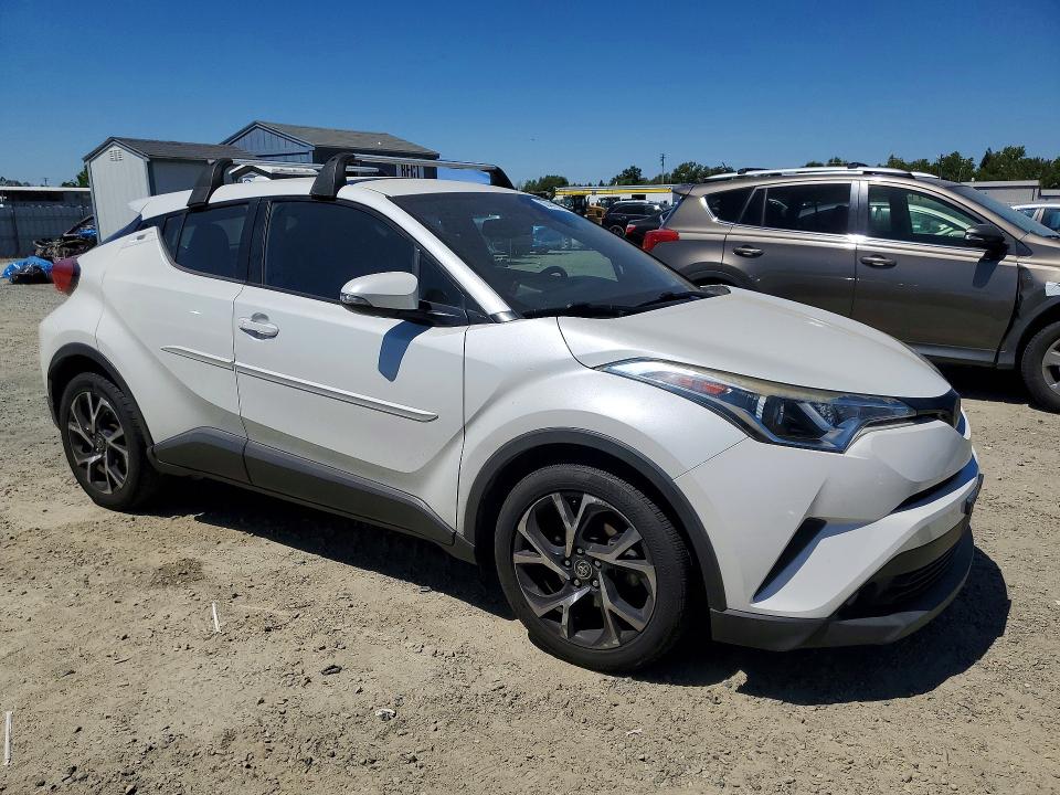 2018 Toyota C-hr VIN NMTKHMBXXJR054325 COPART salvage auction — MINOR DENT/SCRATCHES, Ca - Salvage Certificate, sold $4,600 on 2026-07-16 (photo 4)