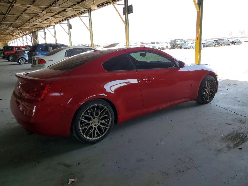 2008 Infiniti G37 VIN JNKCV64E08M107849 COPART salvage auction — MINOR DENT/SCRATCHES, AZ - CERT OF TITLE-RESTORED SALVAGE, sold $225 on 2026-07-22 (photo 3)