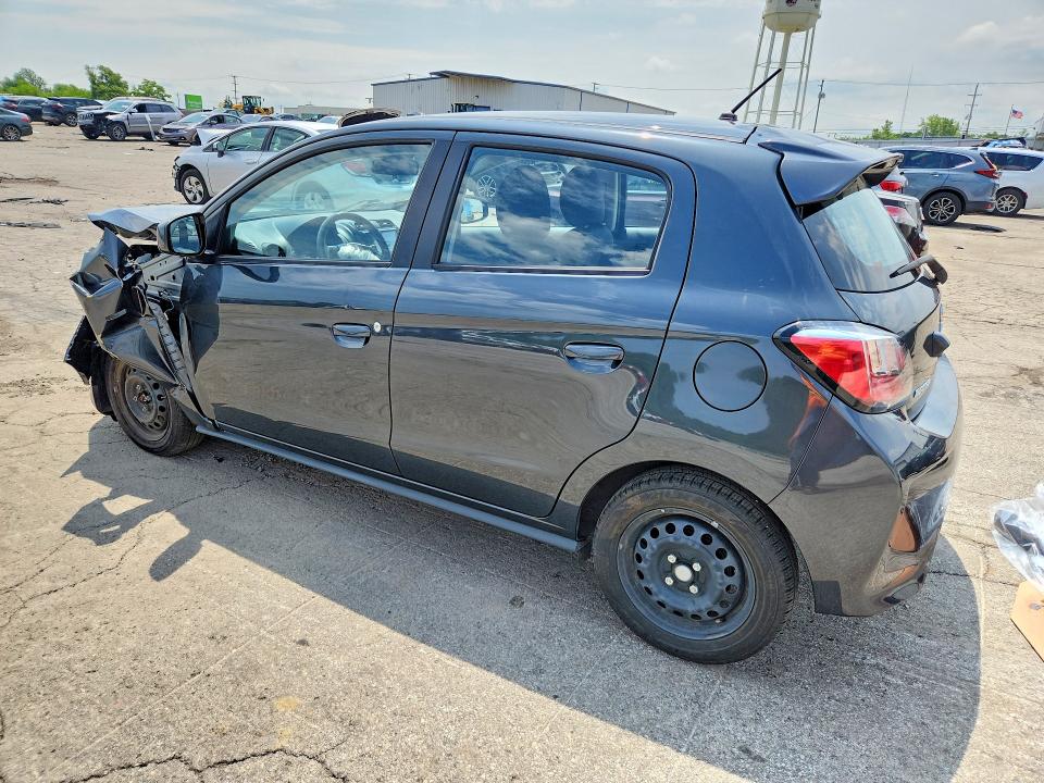 2024 Mitsubishi Mirage VIN ML32AUHJ4RH032767 COPART salvage auction — FRONT END, FL - CERT OF TITLE SLVG REBUILDABLE (P), sold $1,900 on 2026-07-15 (photo 2)