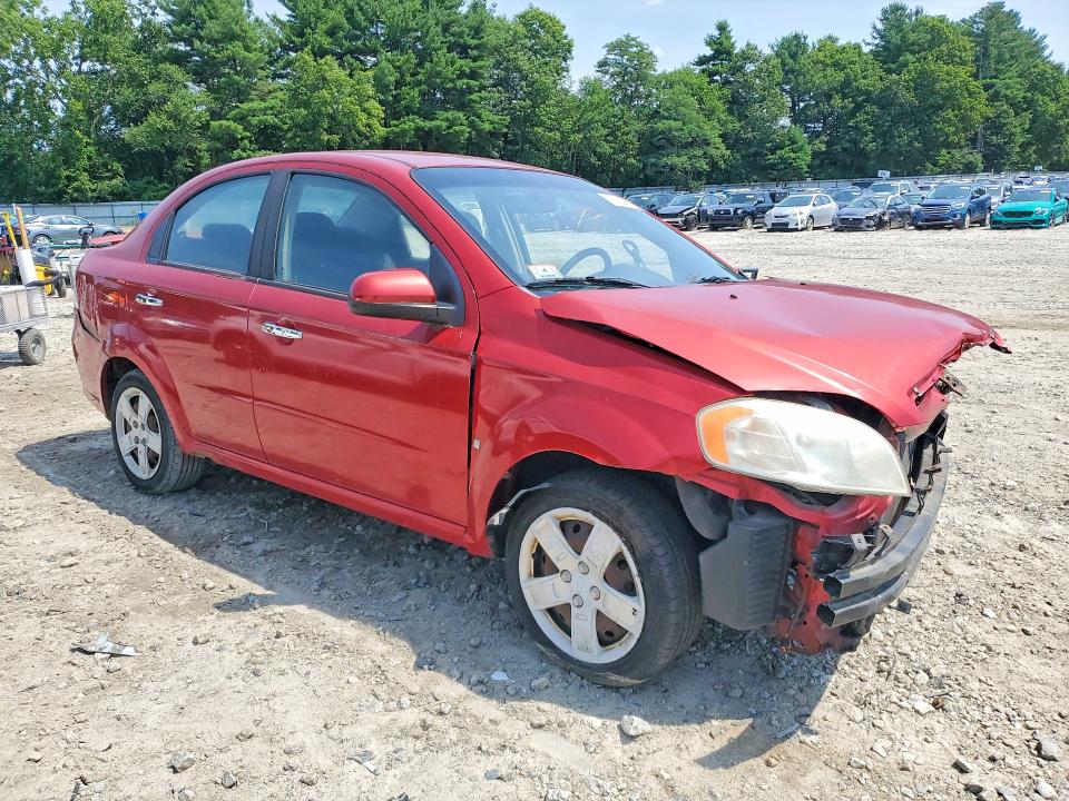 2009 Chevrolet Aveo VIN KL1TG56E09B338452 COPART salvage auction — FRAME DAMAGE, MA - CERT OF TITLE-RECONSTRCTD COLL, sold $325 on 2026-07-23 (photo 4)