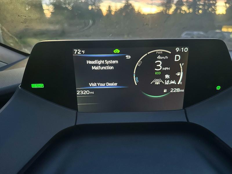 2025 Toyota Prius VIN JTDADABU0S3029109 COPART salvage auction — NORMAL WEAR, OR - SALVAGE TITLE CERTIFICATE (P), sold $22,500 on 2026-07-22 (photo 8)