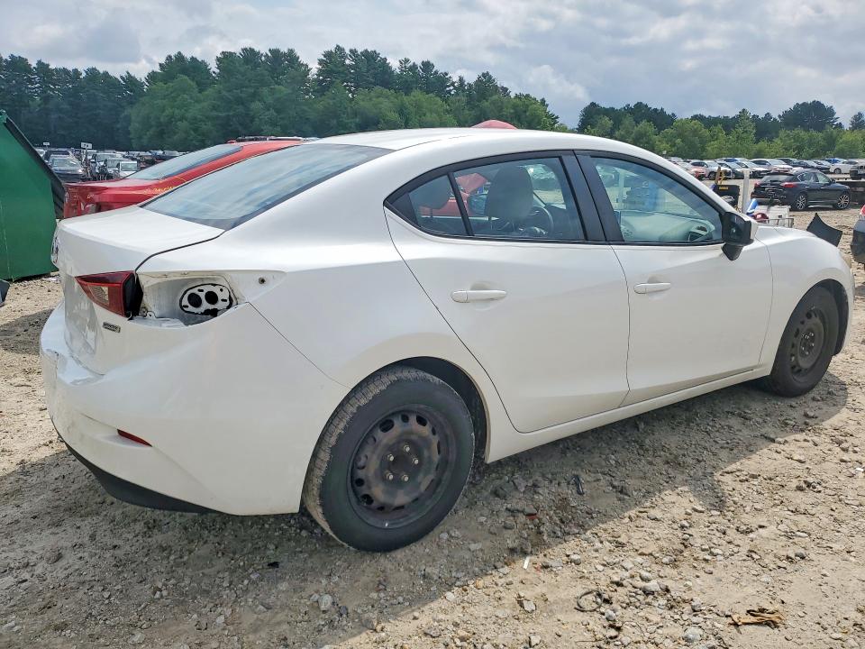 2016 Mazda 3 VIN JM1BM1T73G1296373 COPART salvage auction — REAR END, Ma - Cert Of Title-Reconstrctd Coll, sold $1,850 on 2026-07-27 (photo 3)