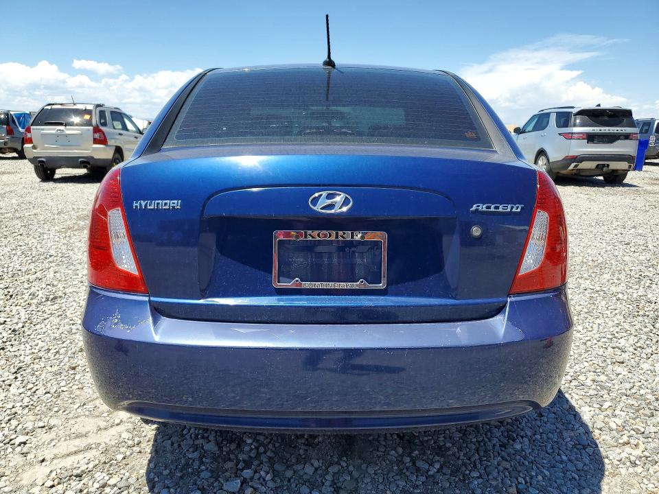 2010 Hyundai Accent VIN KMHCN4AC8AU477487 COPART salvage auction — FRONT END, CO - PUBLIC - SALVAGE TITLE (P), sold $350 on 2026-07-28 (photo 6)