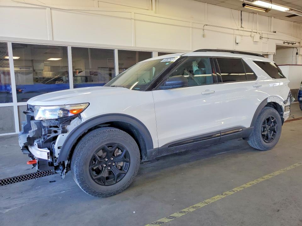 2023 Ford Explorer VIN 1FMSK8JH5PGA28539 COPART salvage auction — REAR END, Wa - Bill Of Sale, sold $10,800 on 2026-08-21 (photo 1)
