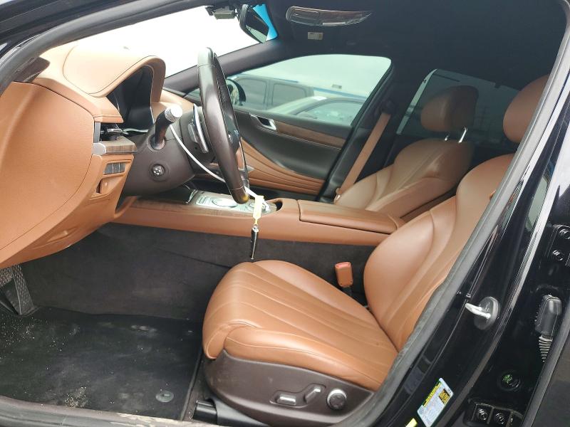 2022 Genesis G80 VIN KMTGB4SC8NU112618 COPART salvage auction — MINOR DENT/SCRATCHES, Ca - Salvage Certificate, sold $10,500 on 2026-07-22 (photo 7)