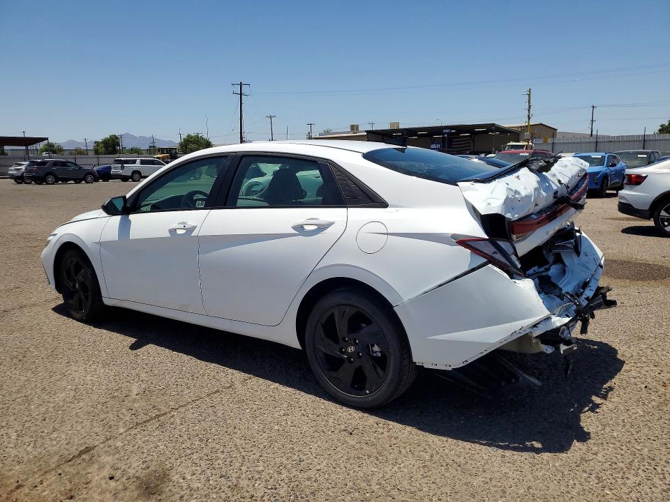 2026 Hyundai Elantra VIN KMHLM4DG5TU185817 COPART salvage auction — REAR END, AZ - CERT OF TITLE - SALVAGE (P), sold $3,800 on 2026-07-13 (photo 2)