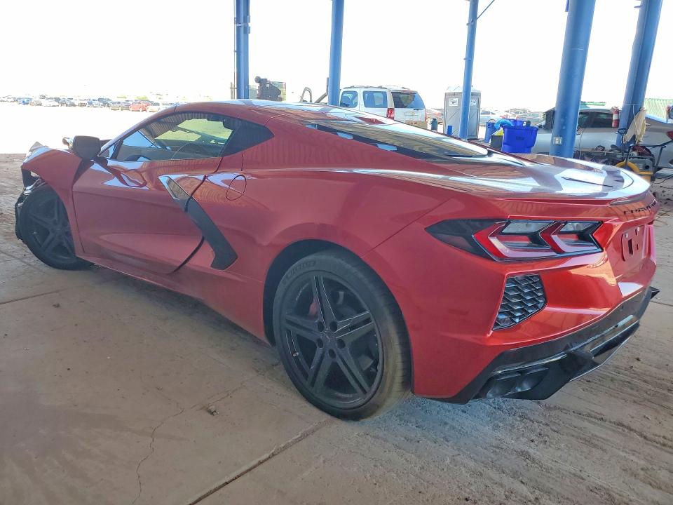 2025 Chevrolet Corvette VIN 1G1YA2D48S5113315 COPART salvage auction — FRONT END, Az - Cert Of Title - Salvage, sold $21,300 on 2026-09-03 (photo 2)