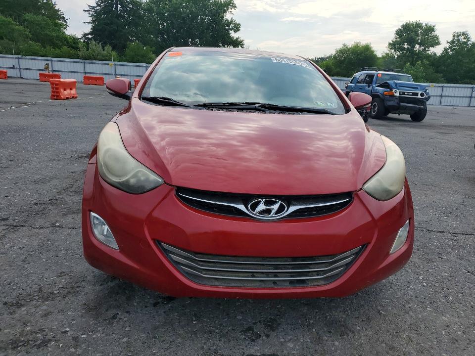2013 Hyundai Elantra VIN KMHDH4AE6DU696594 COPART salvage auction — WATER/FLOOD, Pa - Certificate Of Salvage, sold $200 on 2026-07-28 (photo 5)