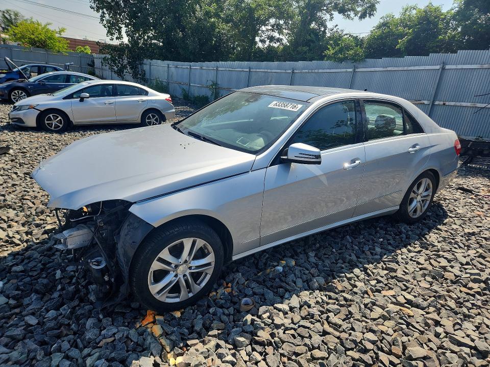 2011 Mercedes-benz E-class VIN WDDHF8HB7BA354848 COPART salvage auction — FRONT END, NY - MV-907A SALVAGE CERTIFICATE, sold $1,550 on 2026-08-06 (photo 1)