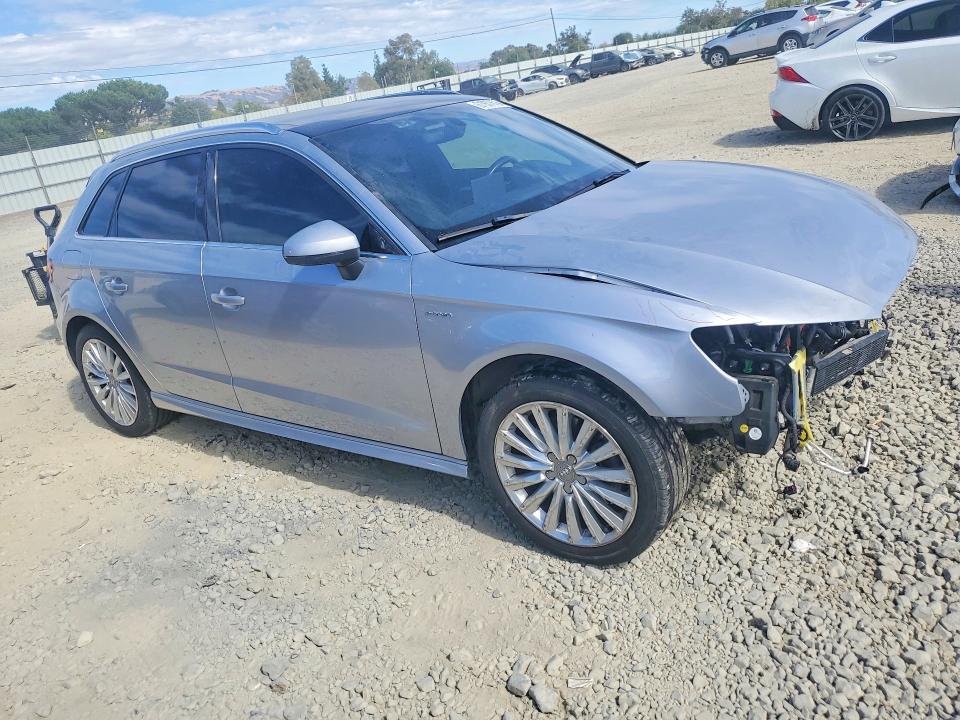 2016 Audi A3 VIN WAUTPBFF3GA107061 COPART salvage auction — FRONT END, CA - SALVAGE CERTIFICATE, sold $100 on 2026-07-28 (photo 4)