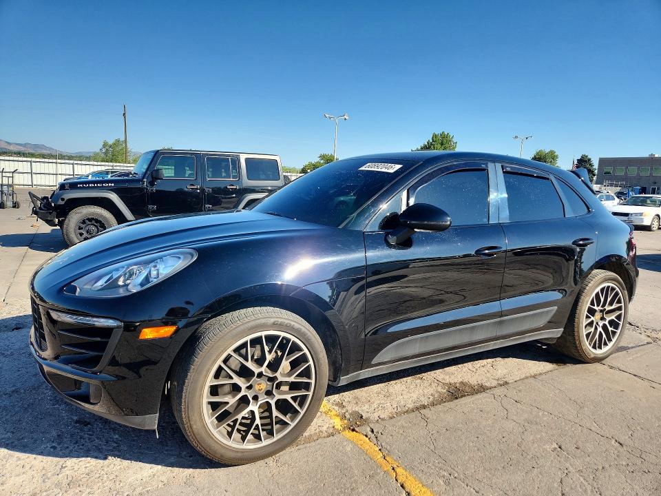 2015 Porsche Macan VIN WP1AB2A56FLB51869 COPART salvage auction — SIDE, Co - Certificate Of Title, sold $7,600 on 2026-07-27 (photo 1)