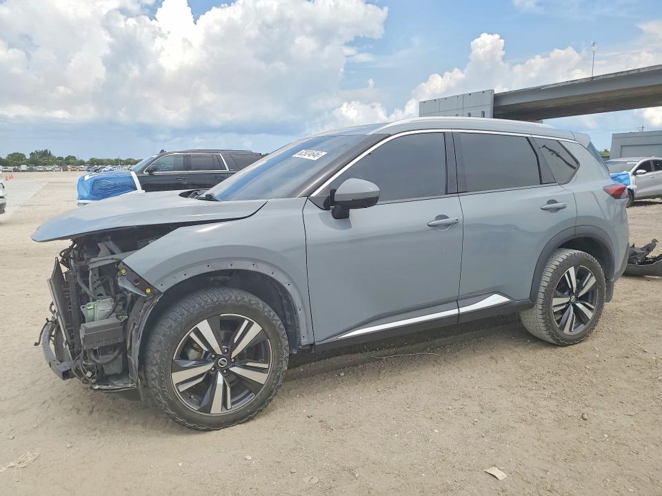 2021 Nissan Rogue VIN 5N1AT3CA5MC830569 — COPART salvage auction photo