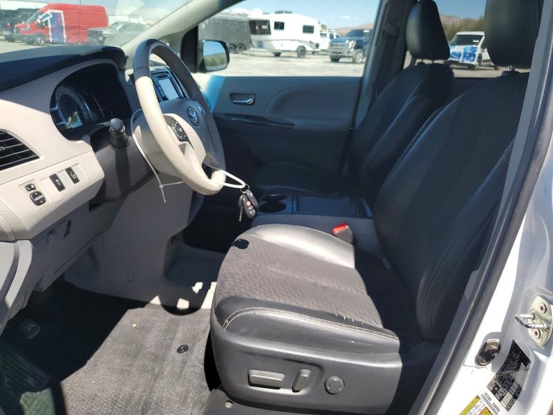 2014 Toyota Sienna VIN 5TDXK3DC0ES447690 COPART salvage auction — MINOR DENT/SCRATCHES, Az - Certificate Of Title, sold $3,850 on 2026-07-16 (photo 7)
