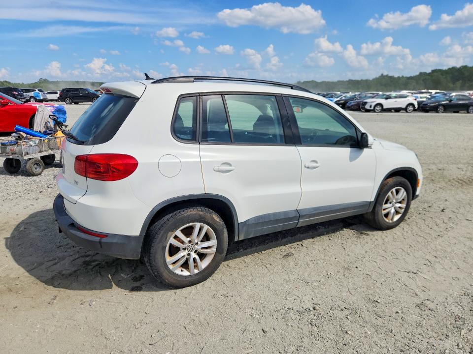 2016 Volkswagen Tiguan VIN WVGAV7AX0GW541420 COPART salvage auction — MECHANICAL, SC - CERTIFICATE OF TITLE, sold $1,400 on 2026-07-27 (photo 3)