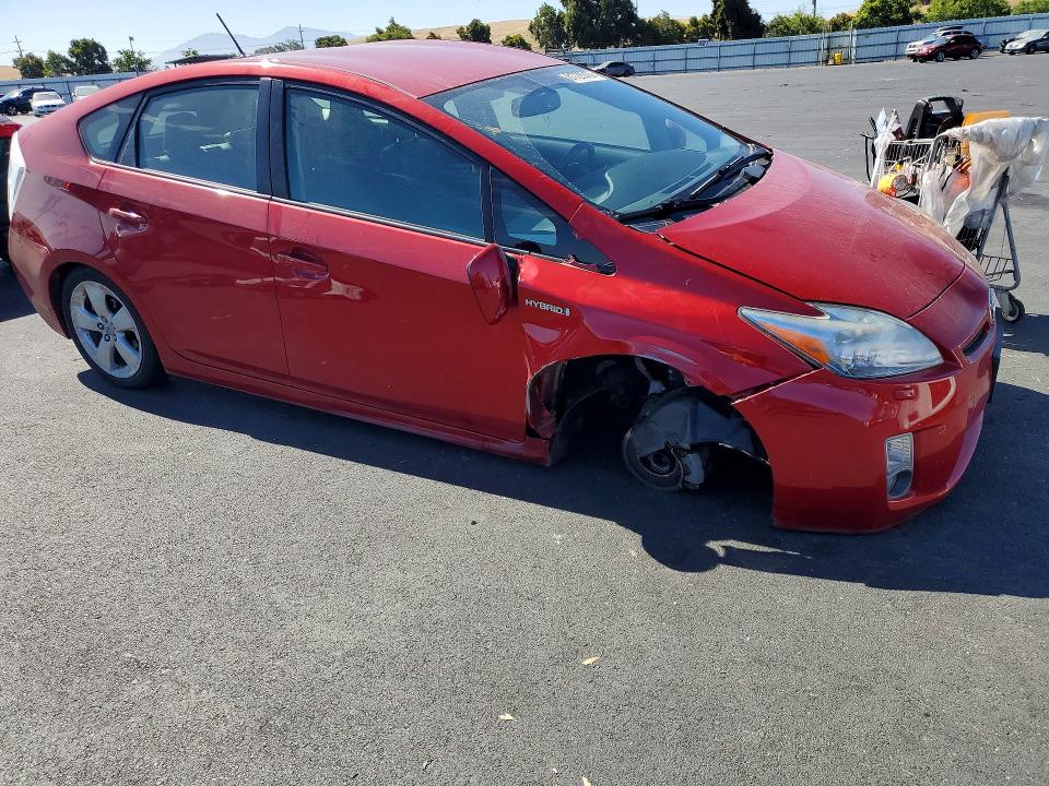 2010 Toyota Prius VIN JTDKN3DU8A0100924 COPART salvage auction — FRONT END, Ca - Salvage Certificate, sold $1,100 on 2026-07-27 (photo 4)