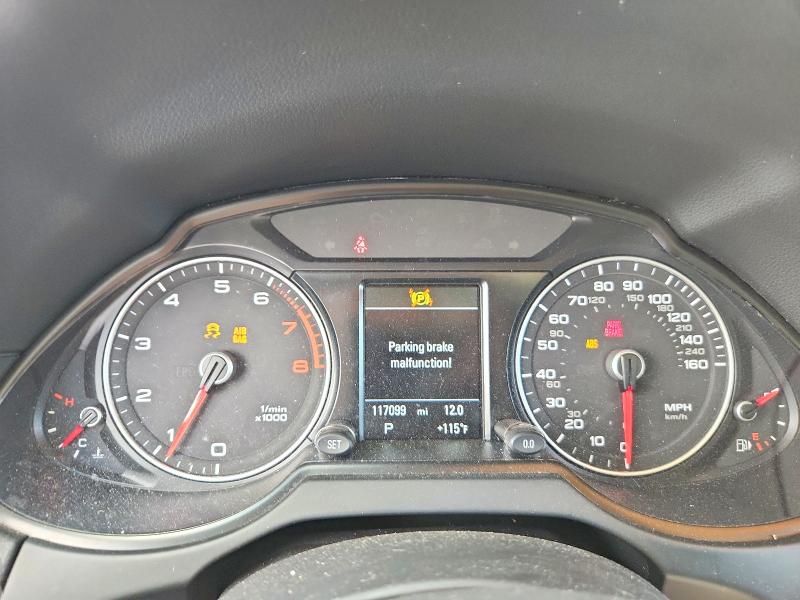 2017 Audi Q5 VIN WA1L2AFP1HA026463 COPART salvage auction — FRONT END, Tx - Salvage Vehicle Title, sold $2,850 on 2026-07-16 (photo 9)