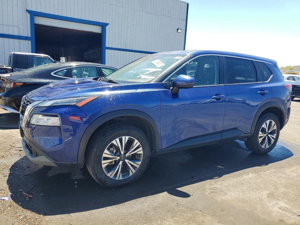 2023 Nissan Rogue VIN JN8BT3BB5PW461075 COPART salvage auction — MECHANICAL, Nv - Certificate Of Title, sold $6,100 on 2026-07-22 (photo 1)