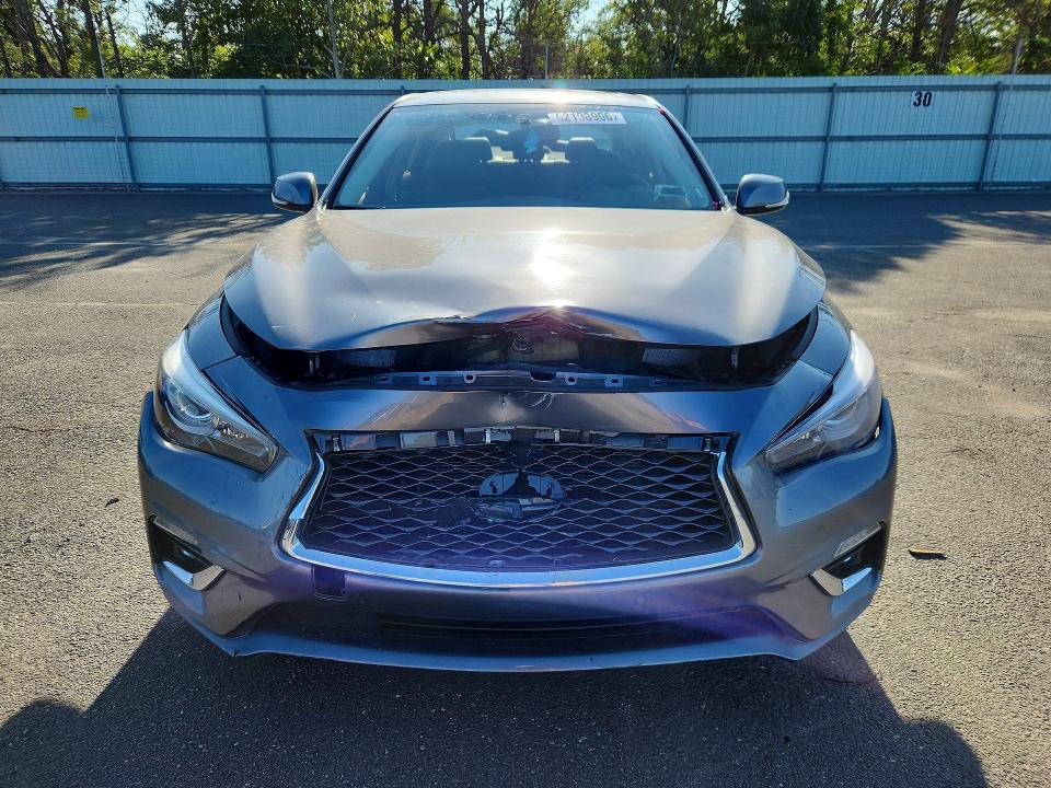 2020 Infiniti Q50 VIN JN1EV7AR2LM255357 COPART salvage auction — REAR END, Ny - Mv-907A Salvage Certificate, sold $80 on 2026-07-29 (photo 5)