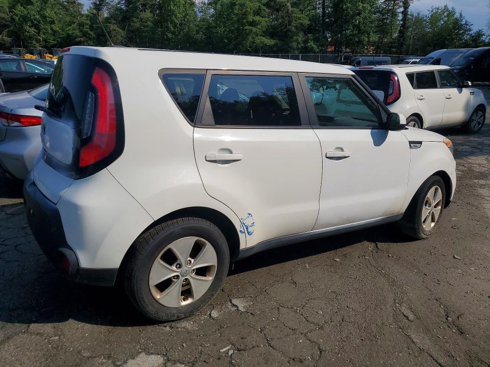 2015 Kia Soul VIN KNDJN2A29F7795874 COPART salvage auction — MINOR DENT/SCRATCHES, VA - CERTIFICATE OF TITLE, sold $250 on 2026-07-23 (photo 3)