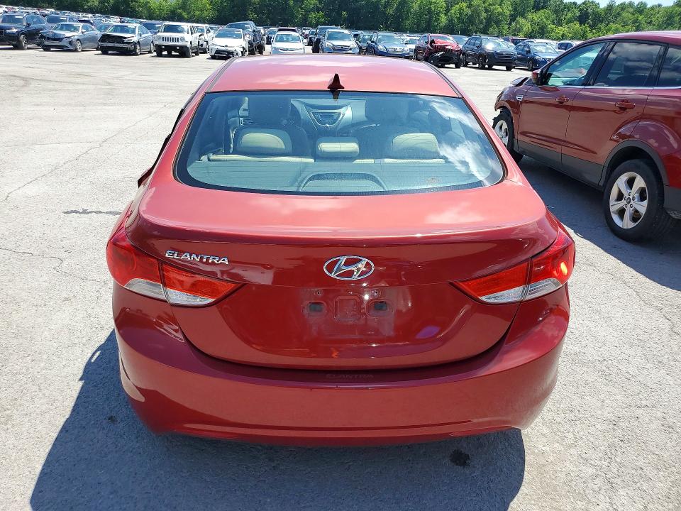 2013 Hyundai Elantra VIN KMHDH4AE5DU534178 COPART salvage auction — SIDE, Pa - Certificate Of Salvage, sold $100 on 2026-07-23 (photo 6)
