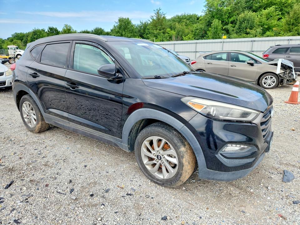 2016 Hyundai Tucson VIN KM8J3CA41GU145920 COPART salvage auction — NORMAL WEAR, Ar - Certificate Of Title (P), sold $1,450 on 2026-07-27 (photo 4)
