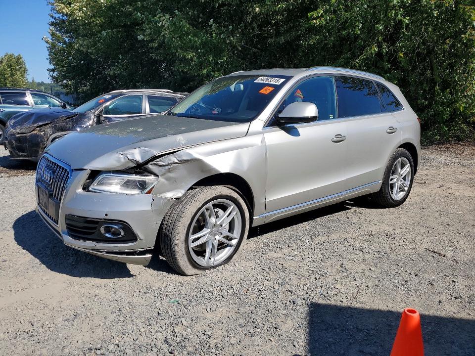 2017 Audi Q5 VIN WA1L2AFP5HA096418 COPART salvage auction — FRONT END, Wa - Bill Of Sale, sold $1,650 on 2026-07-27 (photo 1)