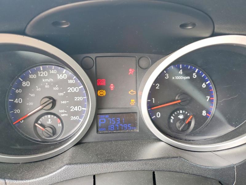 2010 Hyundai Genesis VIN KMHHT6KD6AU015055 COPART salvage auction — FRONT END, ON - PERMIT NO BRAND - UNFIT, sold $825 on 2026-07-28 (photo 9)