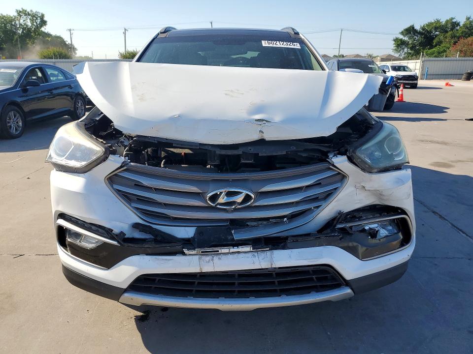 2017 Hyundai VIN 5XYZU3LB6HG462059 COPART salvage auction — FRONT END, TX - SALVAGE VEHICLE TITLE (P), sold $1,850 on 2026-07-23 (photo 5)