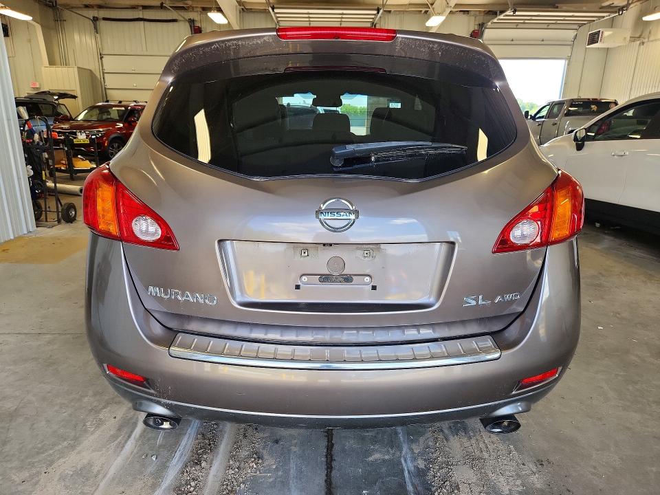2010 Nissan Murano VIN JN8AZ1MW0AW122472 COPART salvage auction — FRONT END, Mn - Certificate Of Title, sold $1,050 on 2026-07-14 (photo 6)