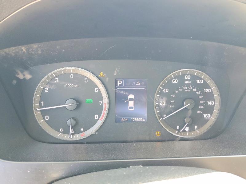 2016 Hyundai Sonata VIN 5NPE24AF8GH262209 COPART salvage auction — FRONT END, Ga - Cert Of Title-Salvage, sold $1,700 on 2026-07-27 (photo 9)